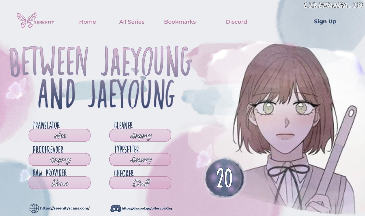 Between Jaeyoung and Jaeyoung Chapter 20 page 0