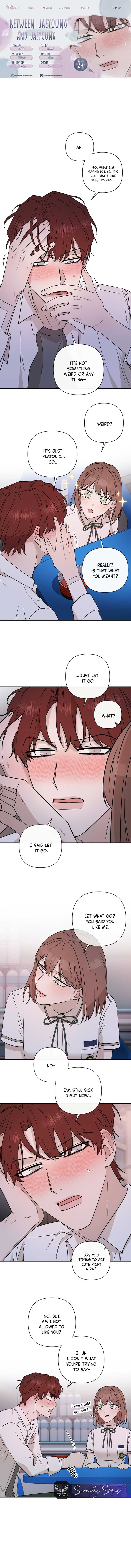 Between Jaeyoung and Jaeyoung Chapter 24 page 0