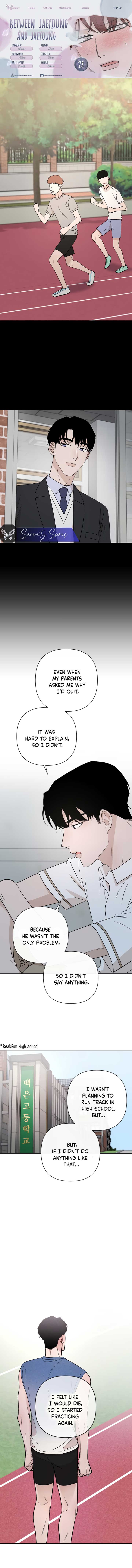 Between Jaeyoung and Jaeyoung Chapter 28 page 0