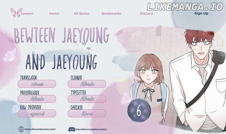 Between Jaeyoung and Jaeyoung Chapter 6 page 0