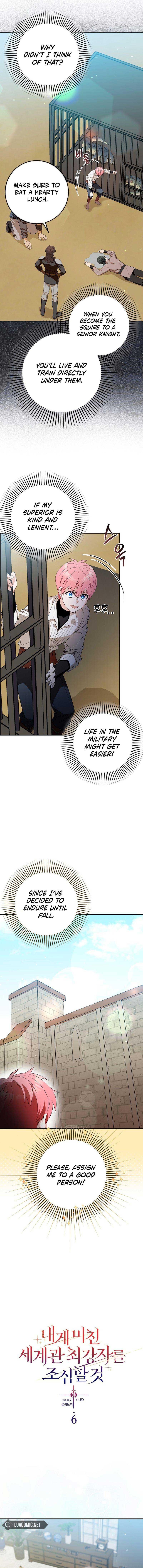 Beware of the Strongest Man Who is Crazy About Me Chapter 6 page 1