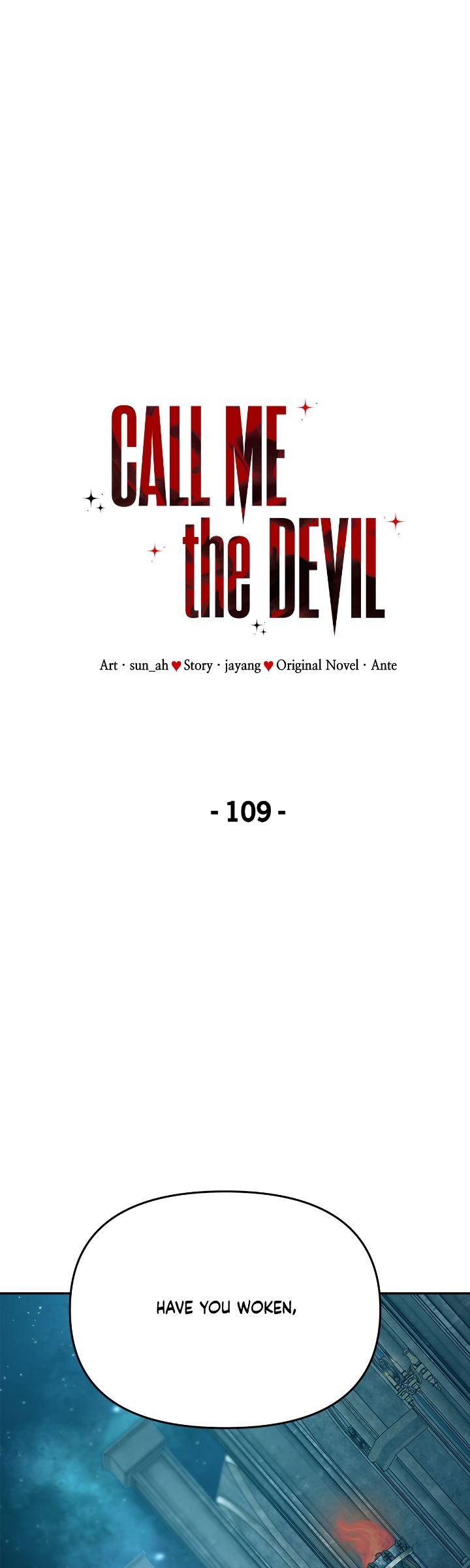Call me the Devil Chapter 109 page 0
