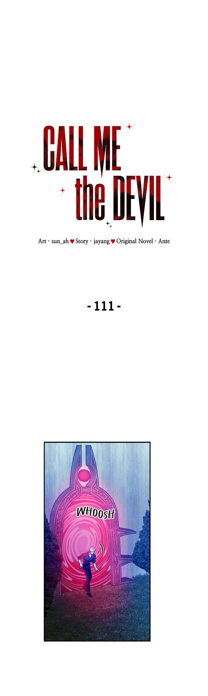 Call me the Devil Chapter 111 page 0