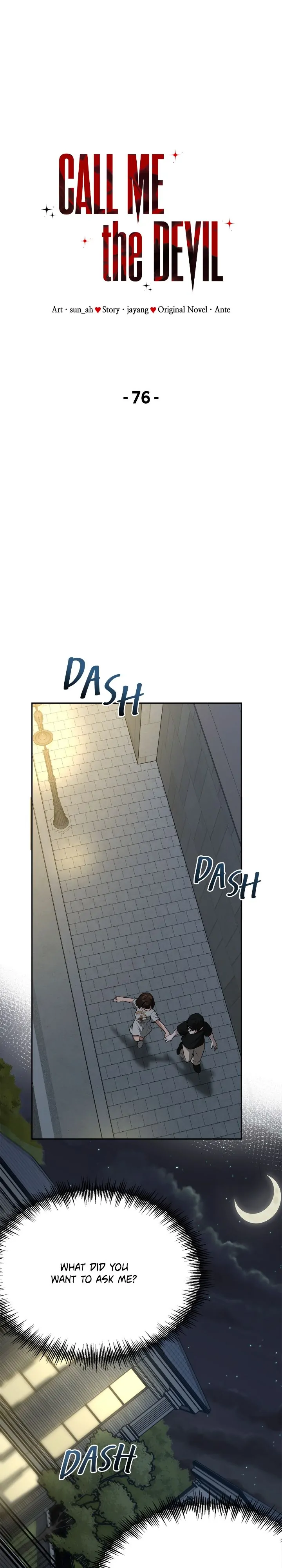 Call me the Devil Chapter 76 page 0