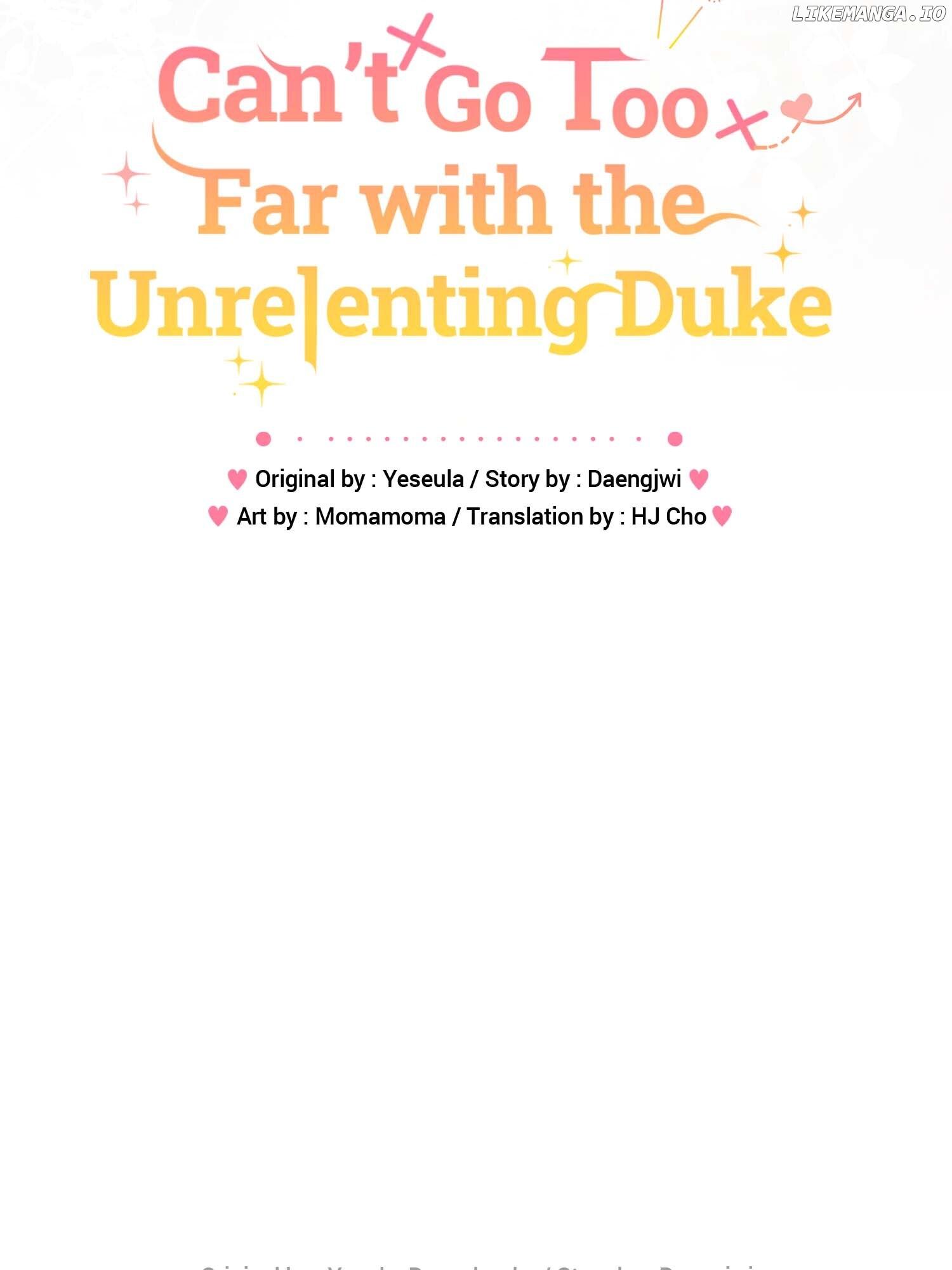 Can’t Go Too Far with the Unrelenting Duke Chapter 102 page 112