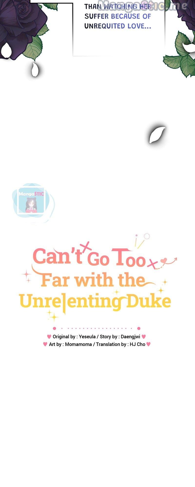 Can’t Go Too Far with the Unrelenting Duke Chapter 30 page 1