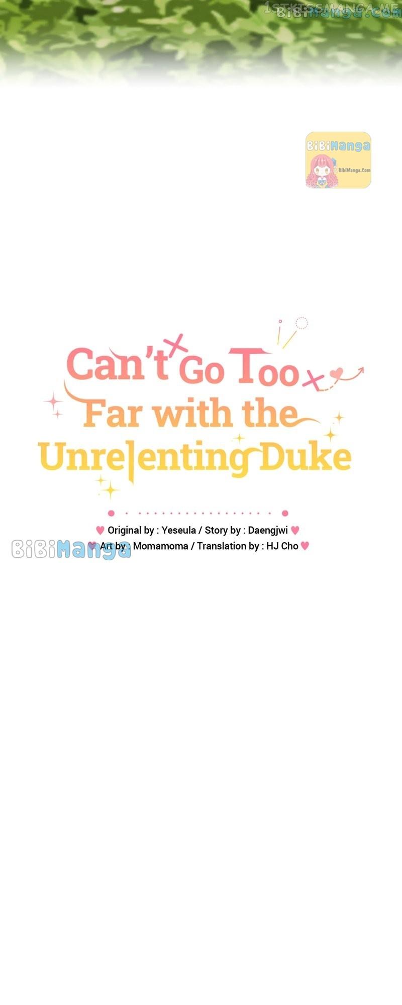 Can’t Go Too Far with the Unrelenting Duke Chapter 40 page 1