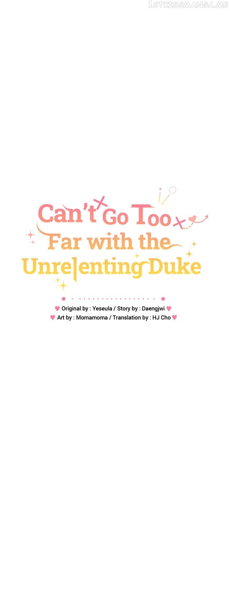 Can’t Go Too Far with the Unrelenting Duke Chapter 41 page 9