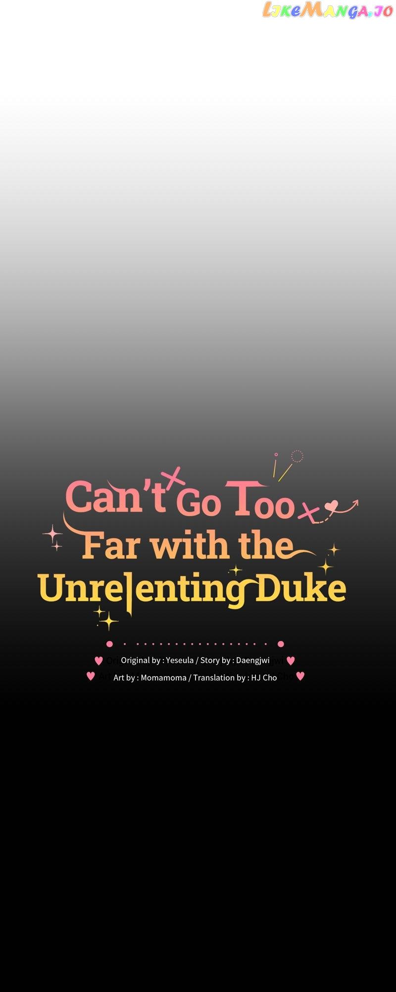 Can’t Go Too Far with the Unrelenting Duke Chapter 62 page 4