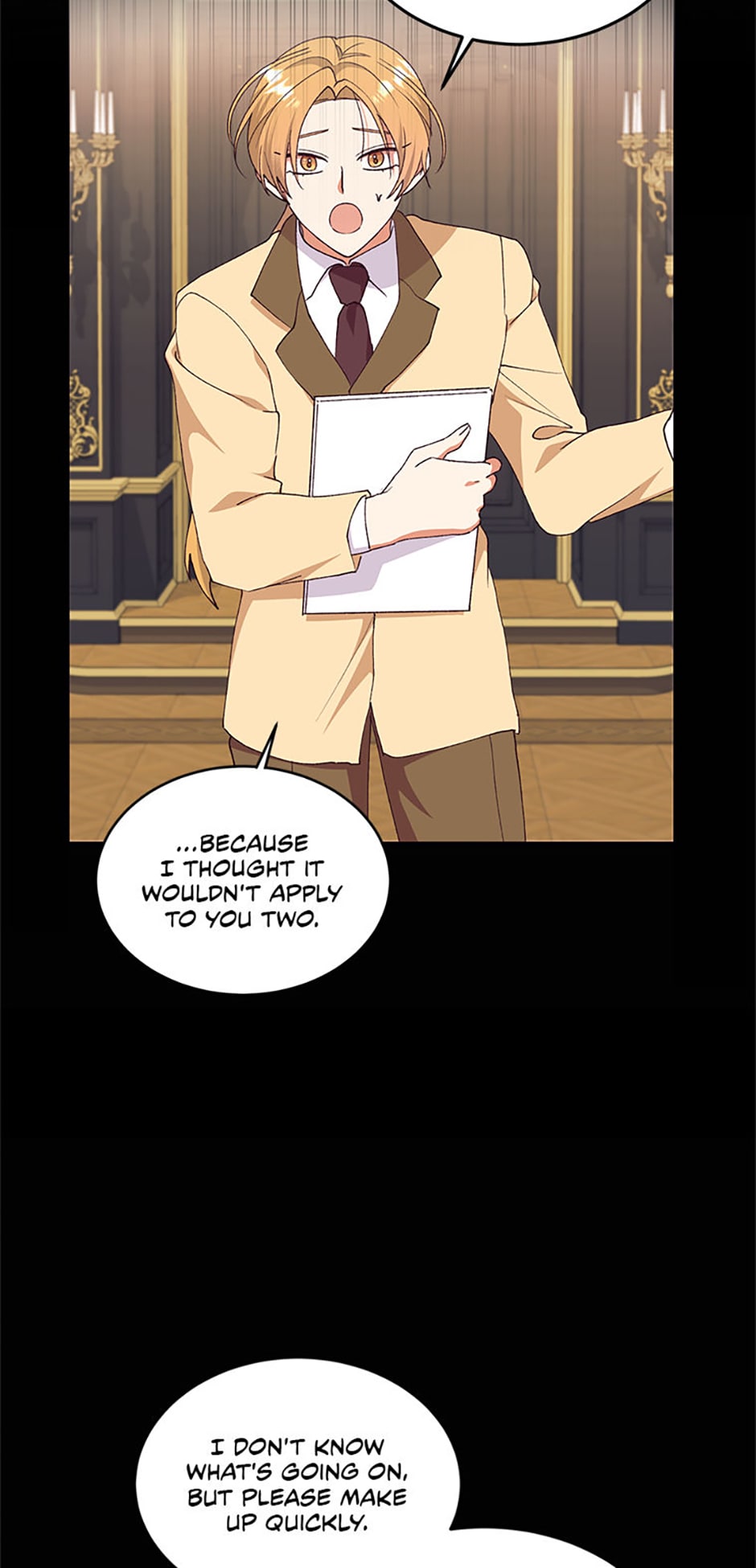 Can’t pretend to be blind anymore Chapter 100 page 13