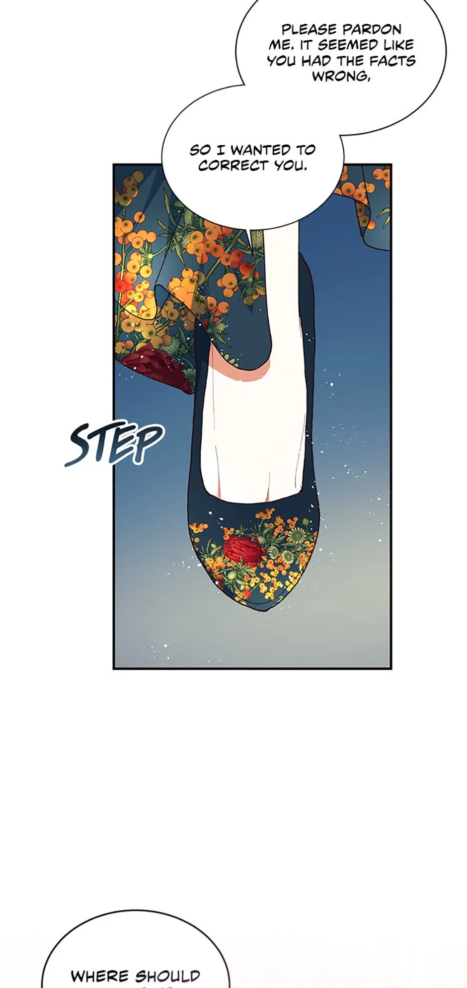 Can’t pretend to be blind anymore Chapter 105 page 3