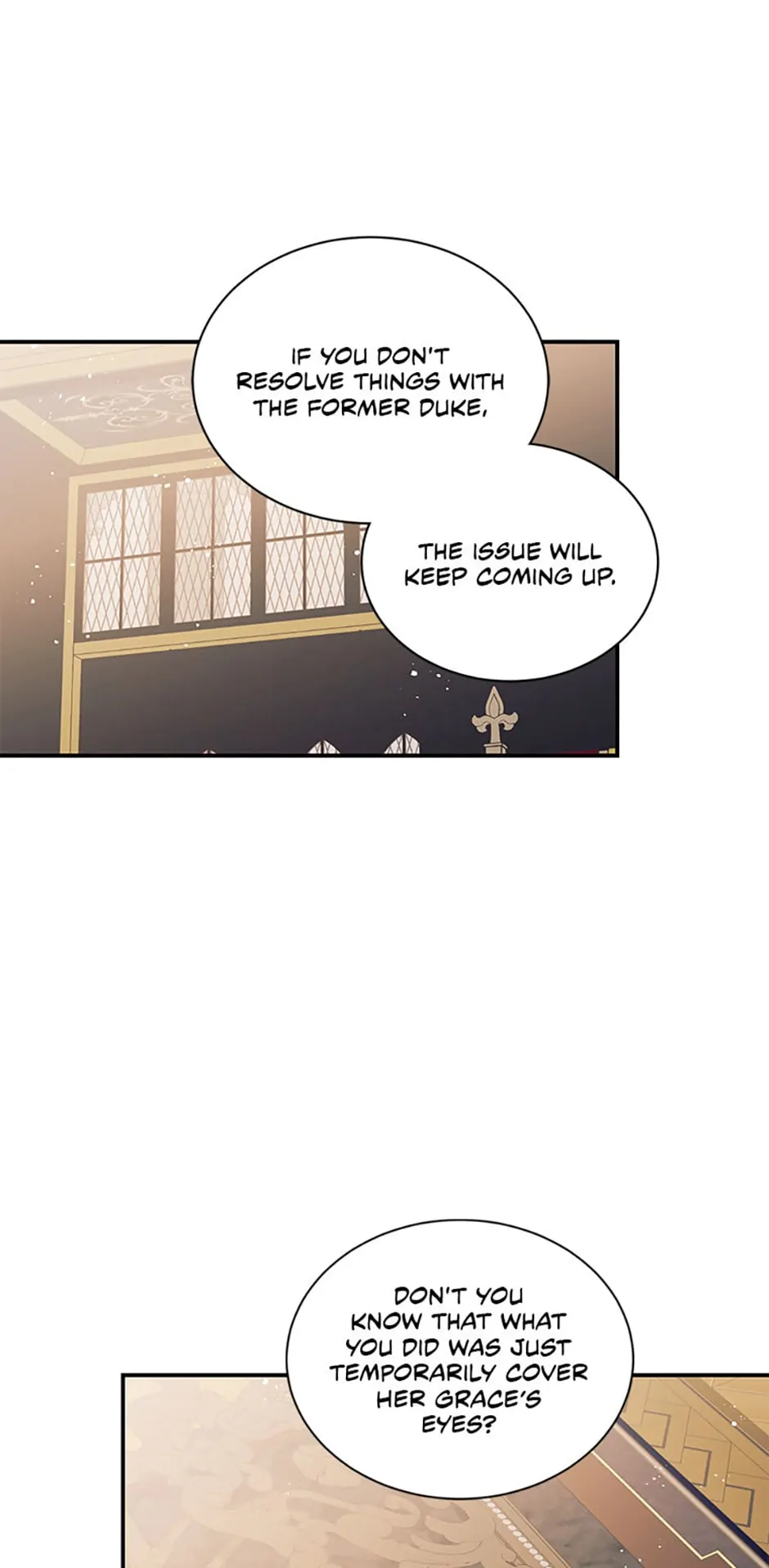 Can’t pretend to be blind anymore Chapter 107 page 0