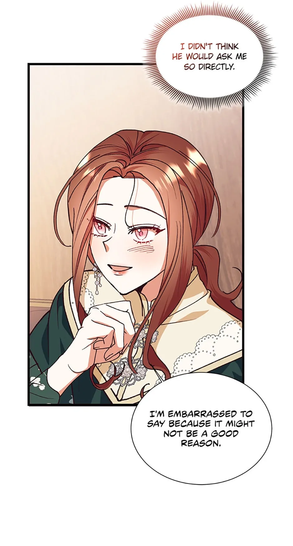 Can’t pretend to be blind anymore Chapter 110 page 33