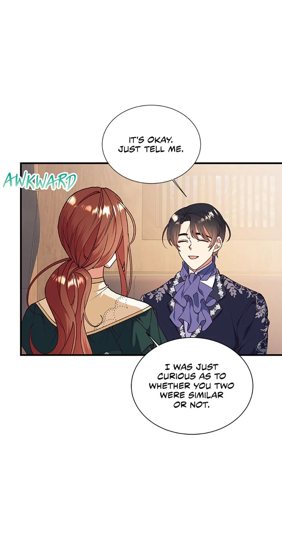 Can’t pretend to be blind anymore Chapter 110 page 34