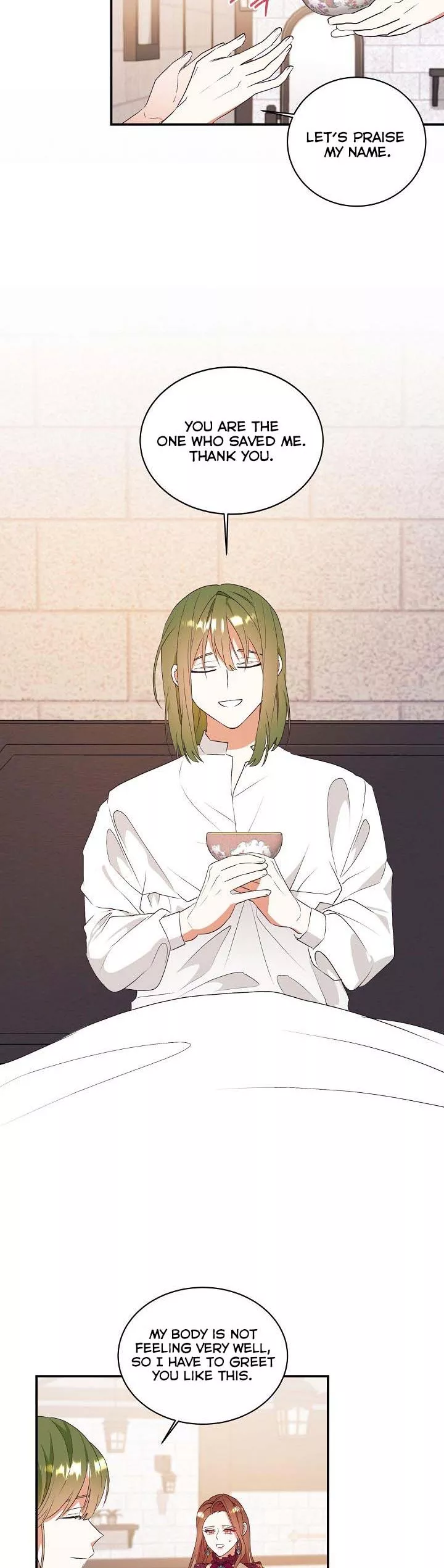 Can’t pretend to be blind anymore Chapter 74 page 1