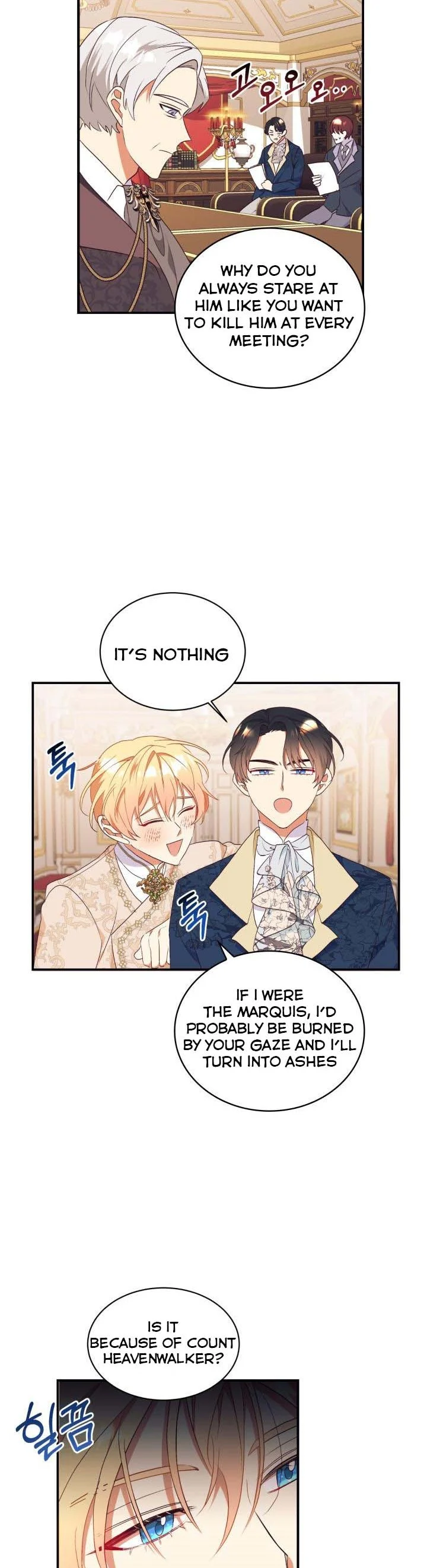 Can’t pretend to be blind anymore Chapter 84 page 8