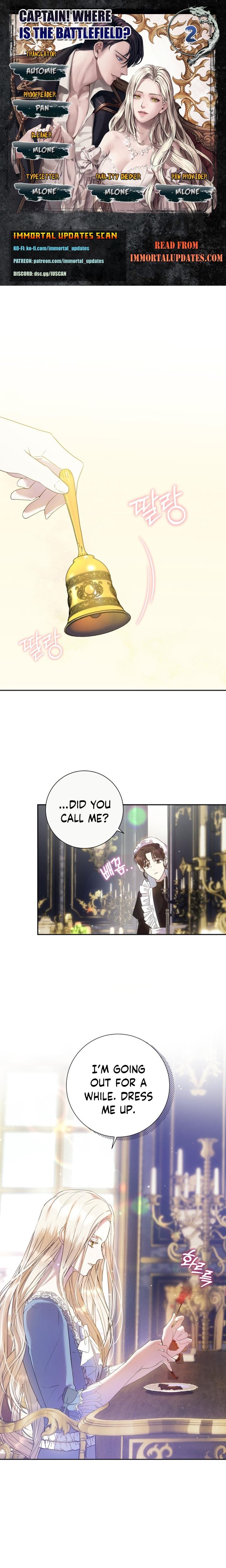Captain! Is this battlefield here? Chapter 2 page 0