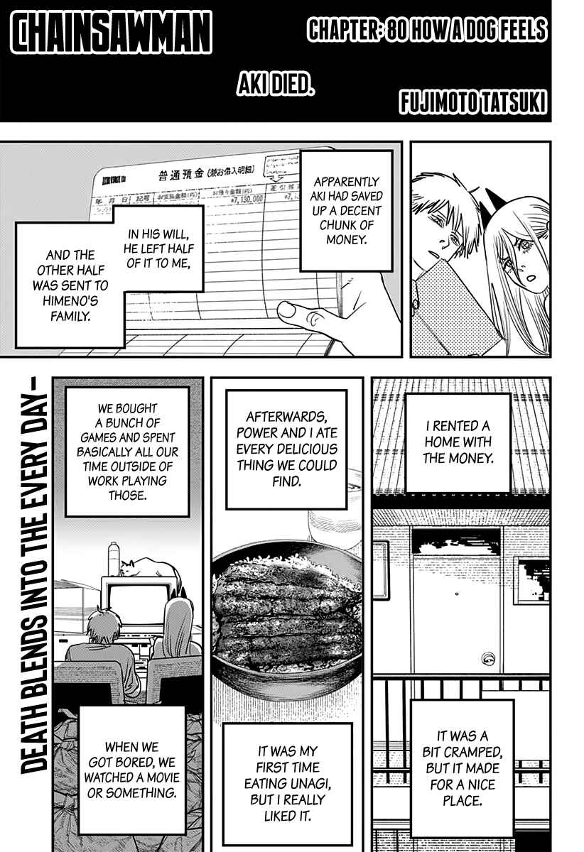 Chainsaw Man Chapter 80 page 0