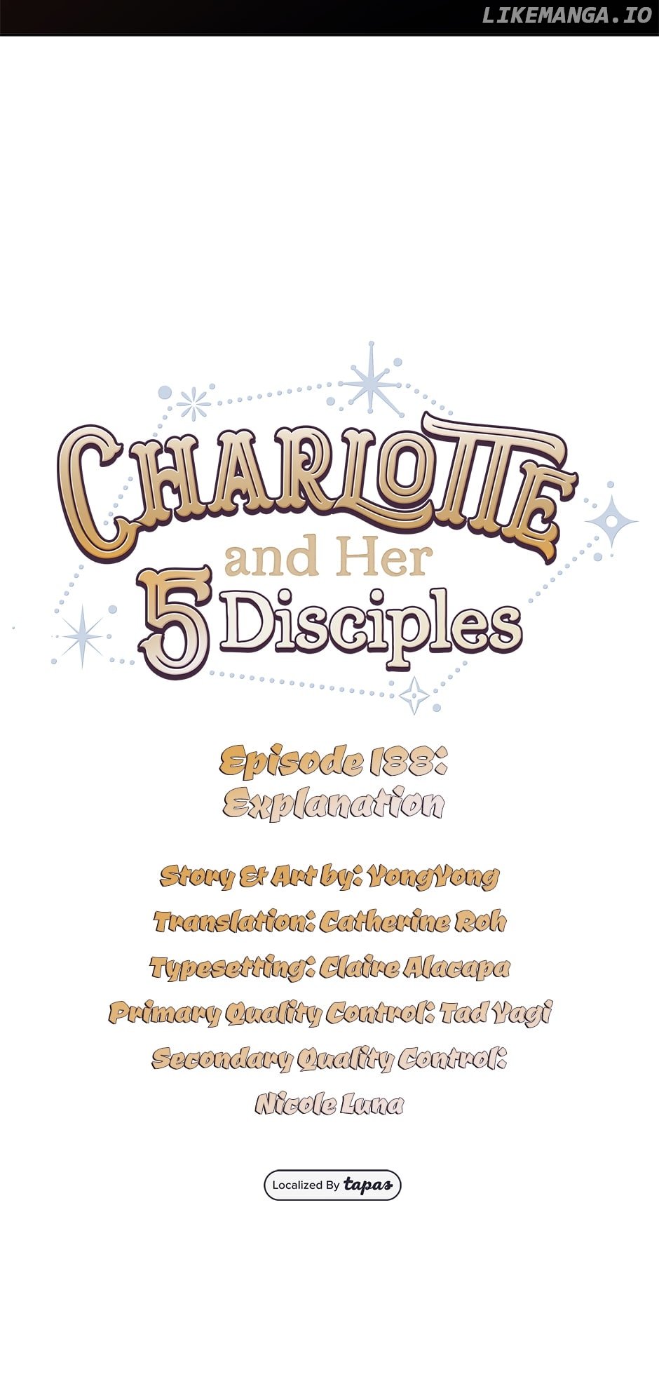 Charlotte Has Five Disciples Chapter 188 page 1