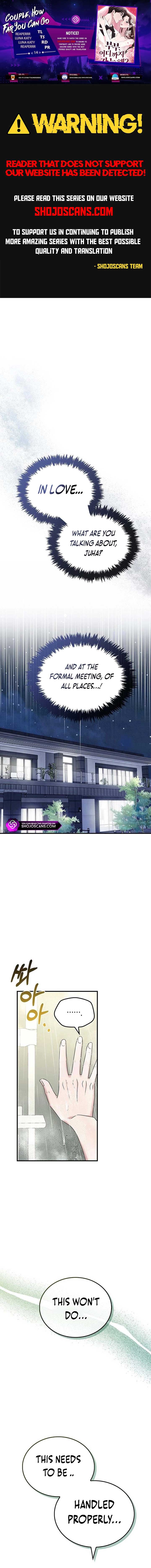 Couple, How Far You Can Go? Chapter 14 page 0