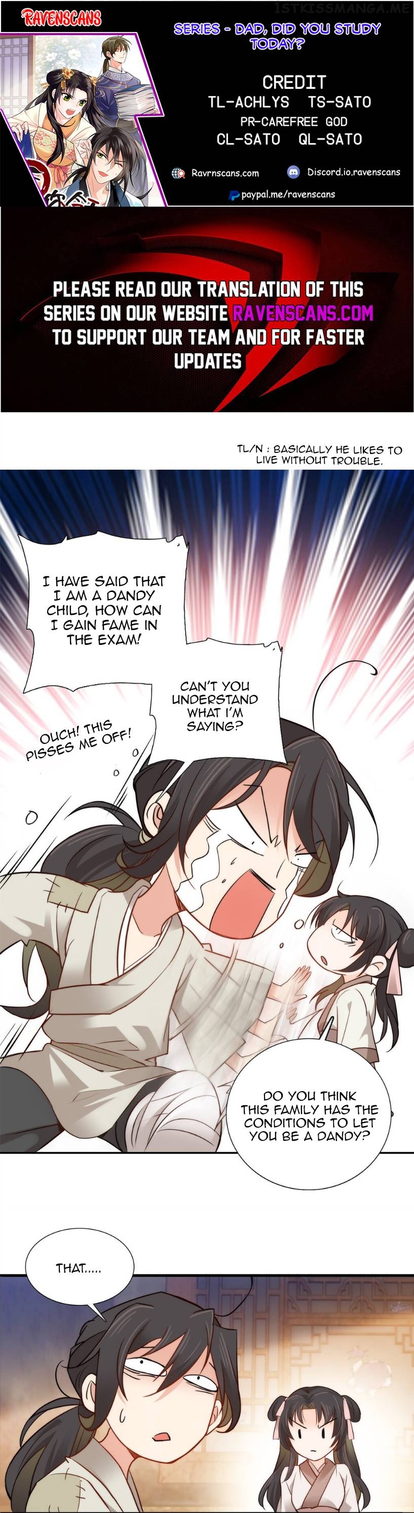 Dad, did you study today? Chapter 2 page 0