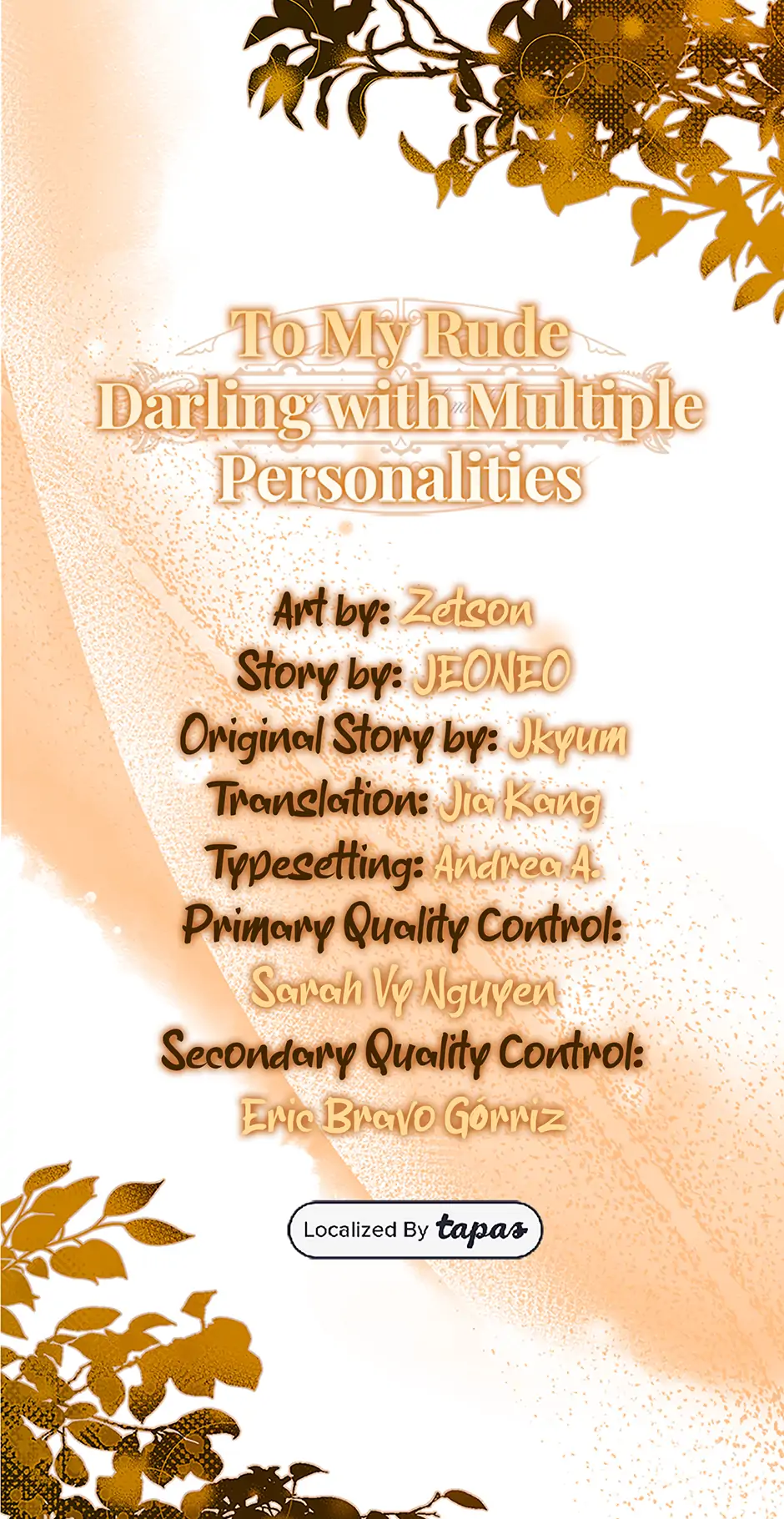 Dear My Rude Darling With Multiple Personality Chapter 36 page 37