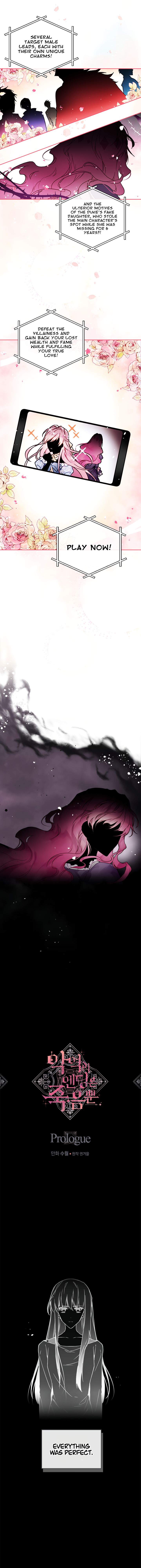 Death Is The Only Ending For The Villainess Chapter 0 page 1