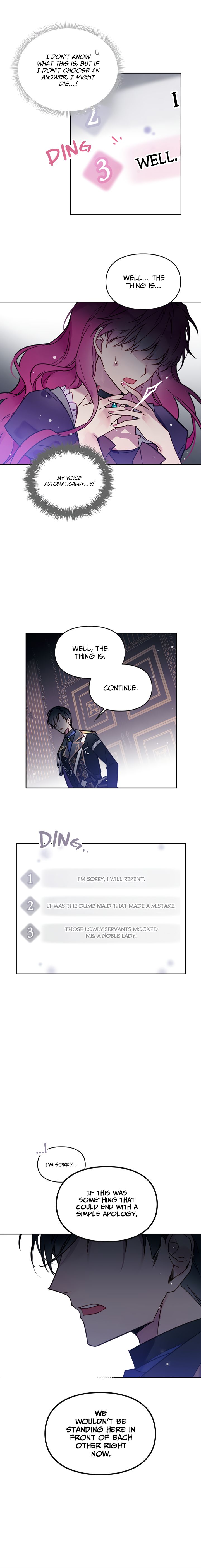 Death Is The Only Ending For The Villainess Chapter 0 page 4
