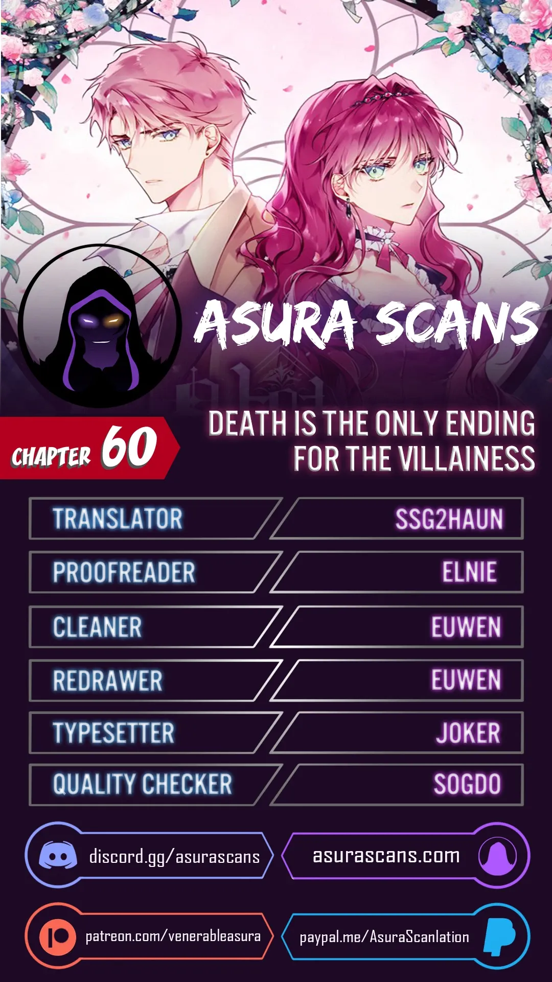 Death Is the Only Ending for the Villainess Chapter 60 page 0