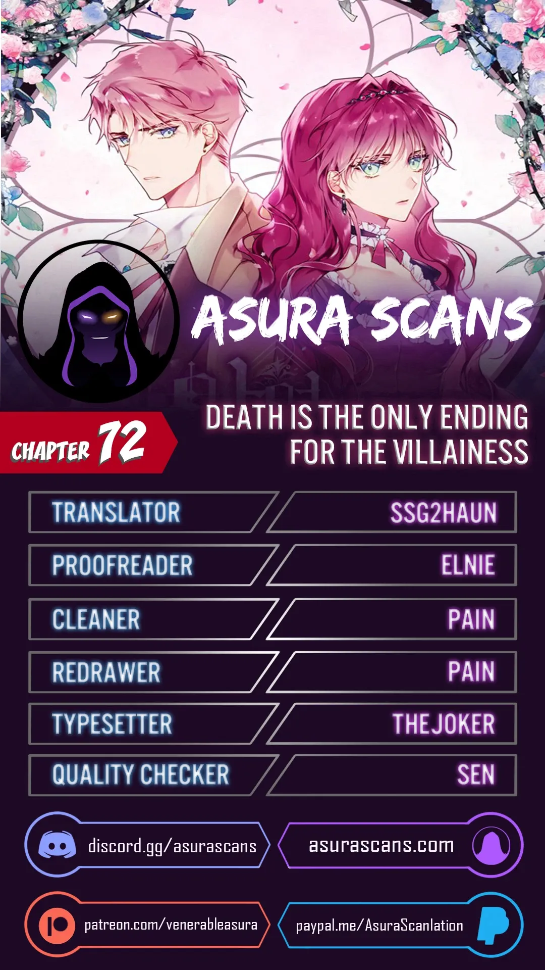 Death Is the Only Ending for the Villainess Chapter 72 page 0