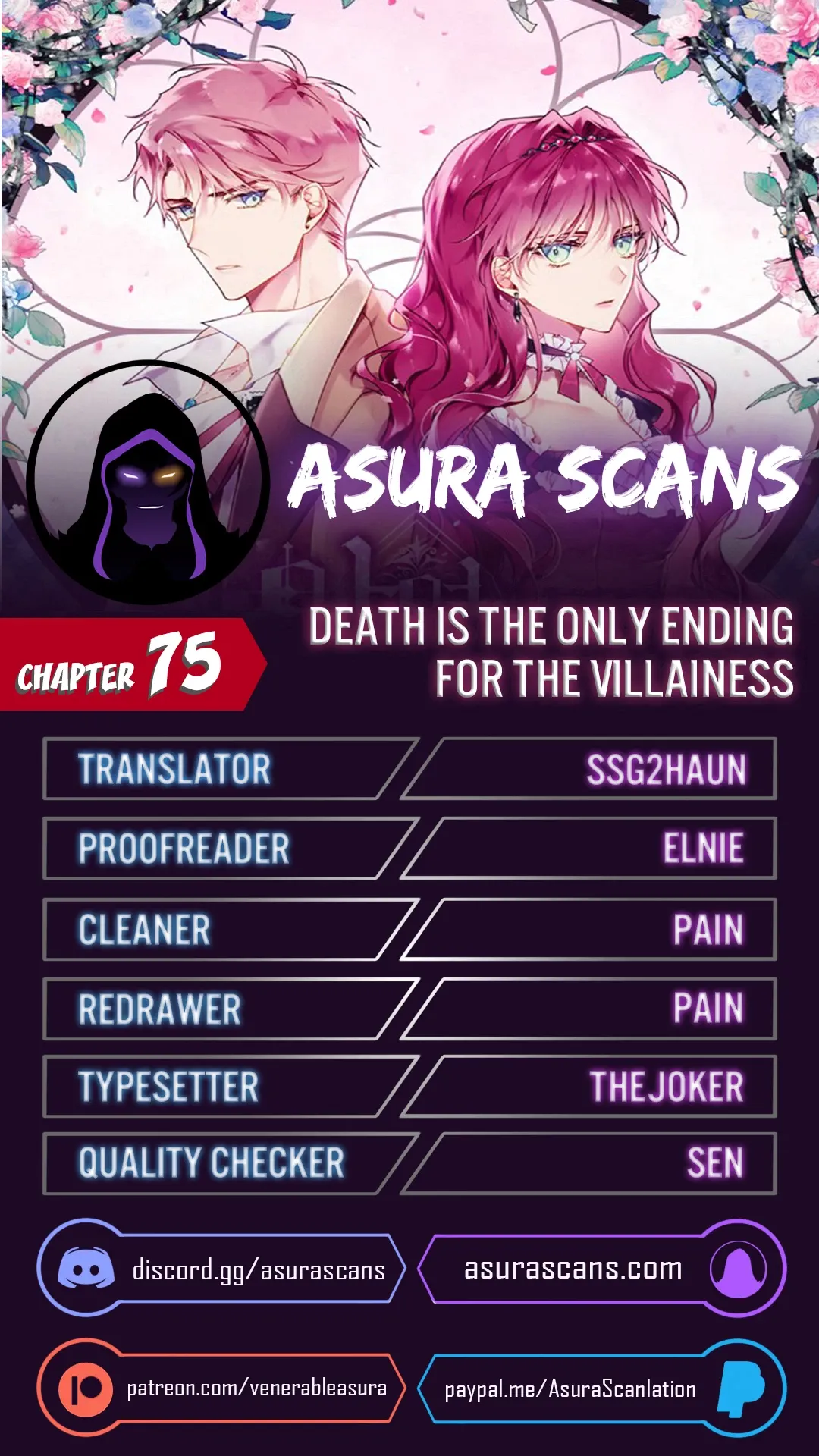 Death Is the Only Ending for the Villainess Chapter 75 page 0