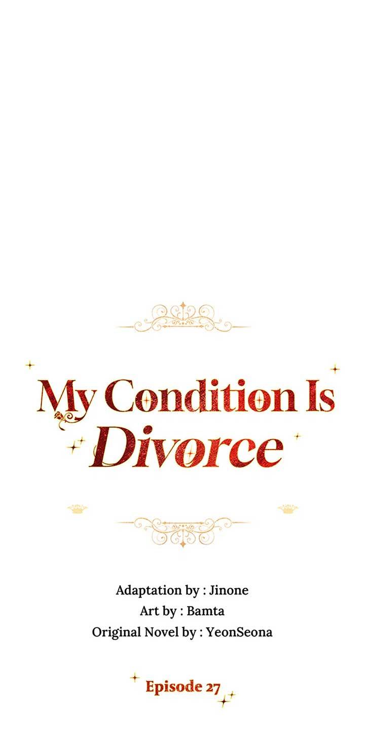 Divorce is the Condition Chapter 27 page 44