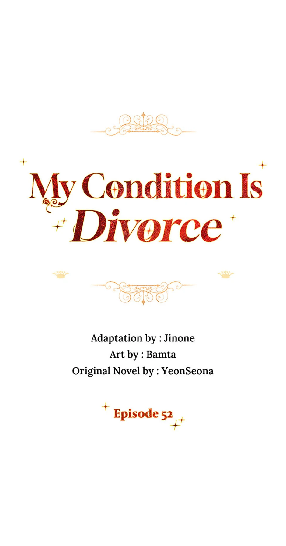 Divorce is the Condition Chapter 52 page 32