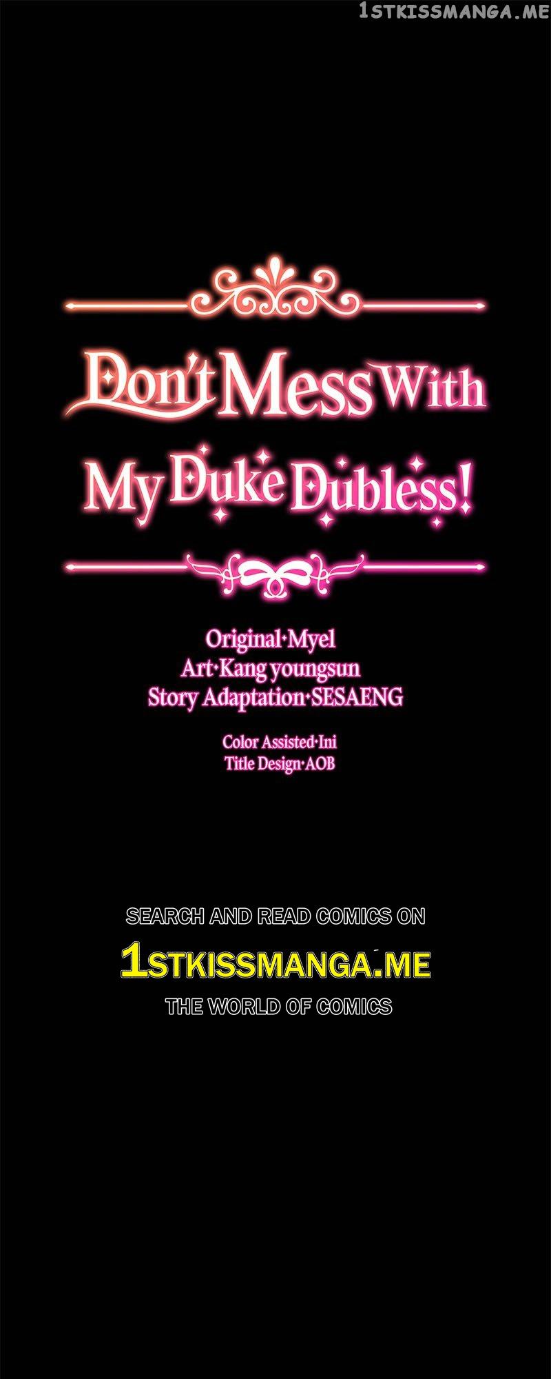Don’t Mess with My Duke Dubless! Chapter 27 page 0
