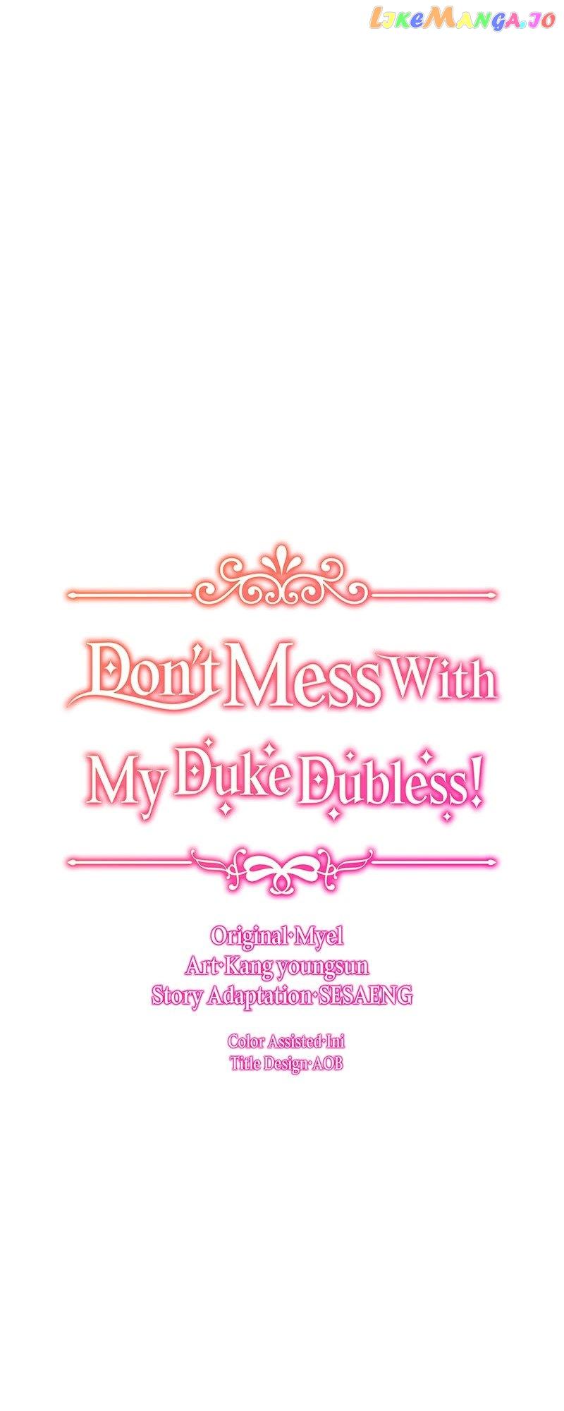 Don’t Mess with My Duke Dubless! Chapter 35 page 21