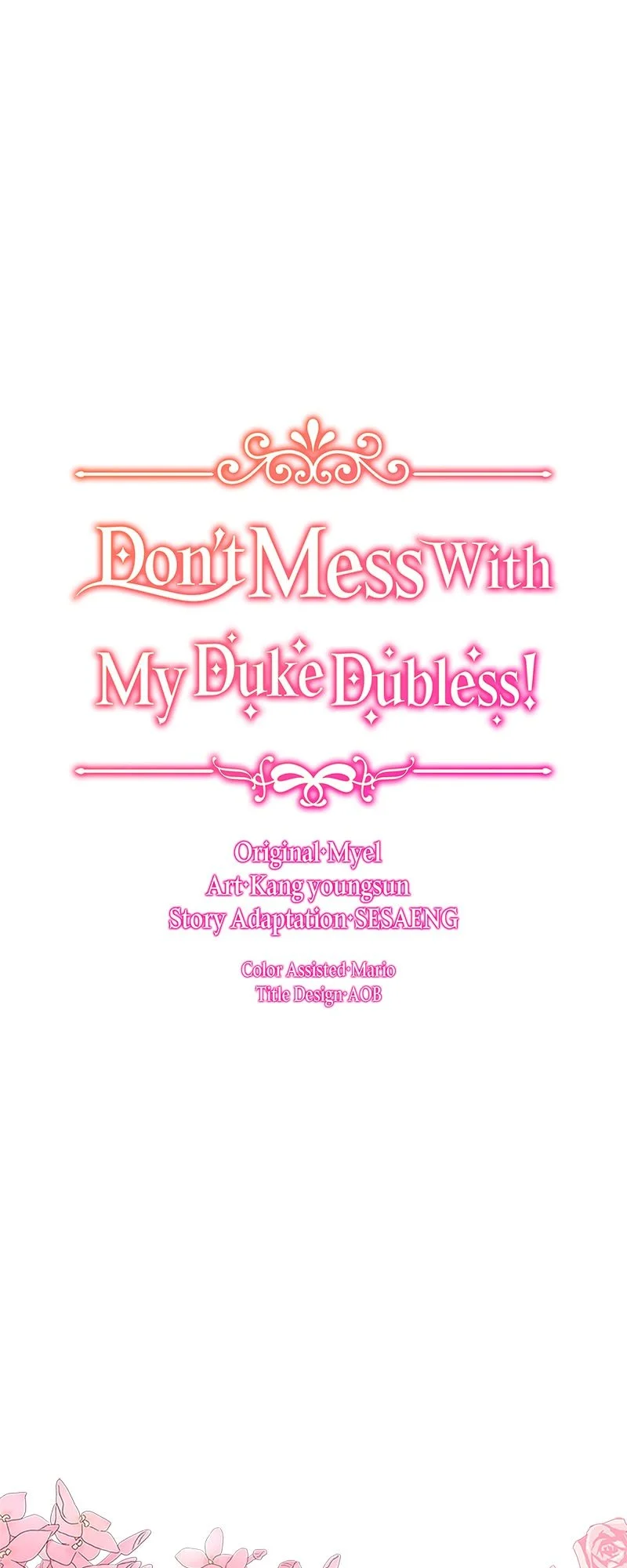 Don’t Mess with My Duke Dubless! Chapter 6 page 0
