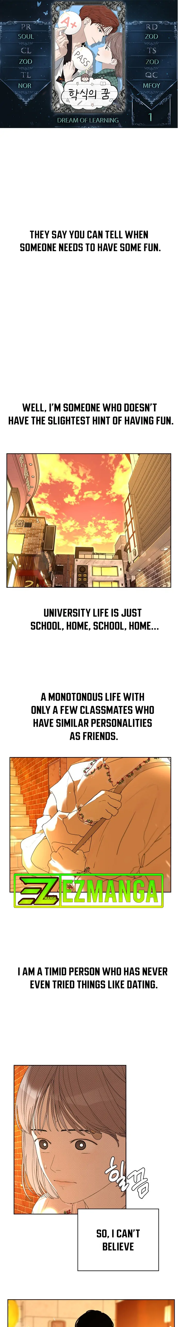 Dream of Learning Chapter 1 page 0