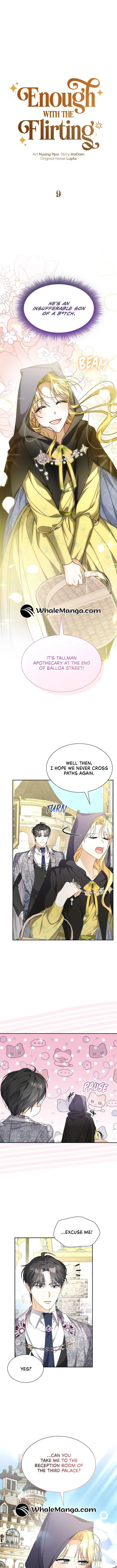 Enough with the Flirting Chapter 9 page 0