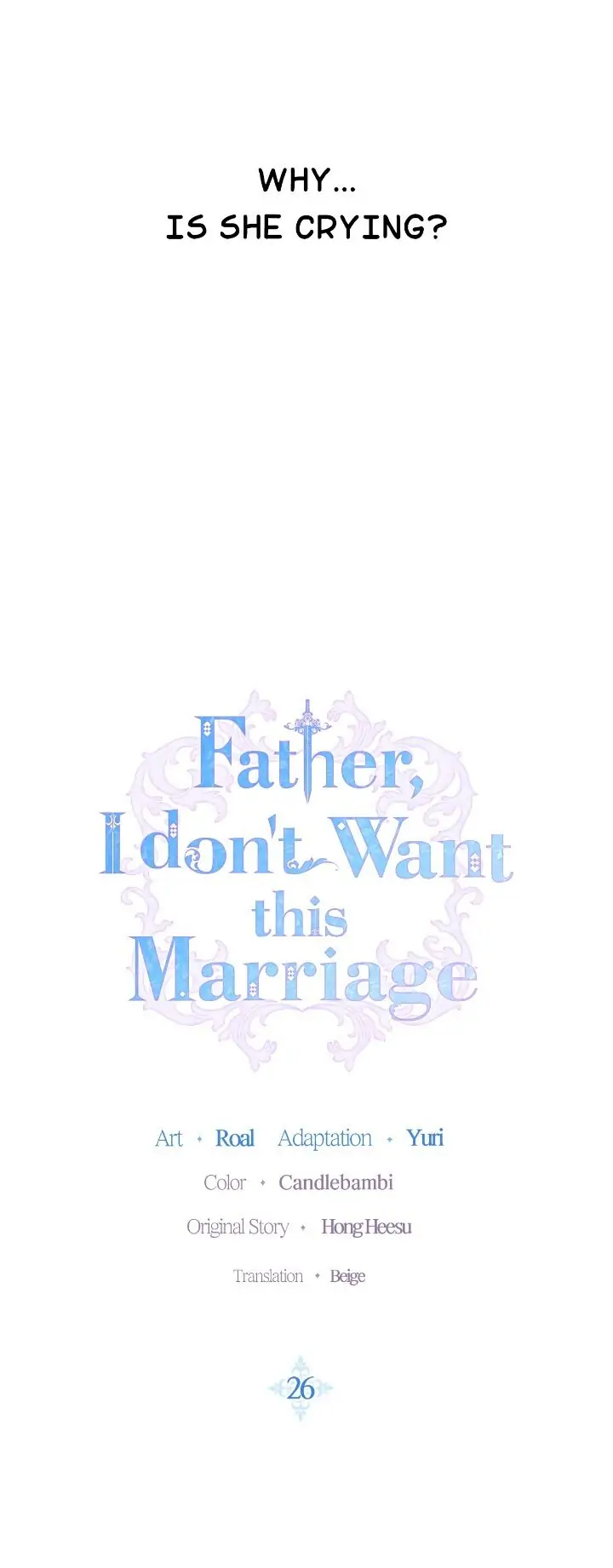 Father, I Don’t Want to Get Married! Chapter 26 page 2