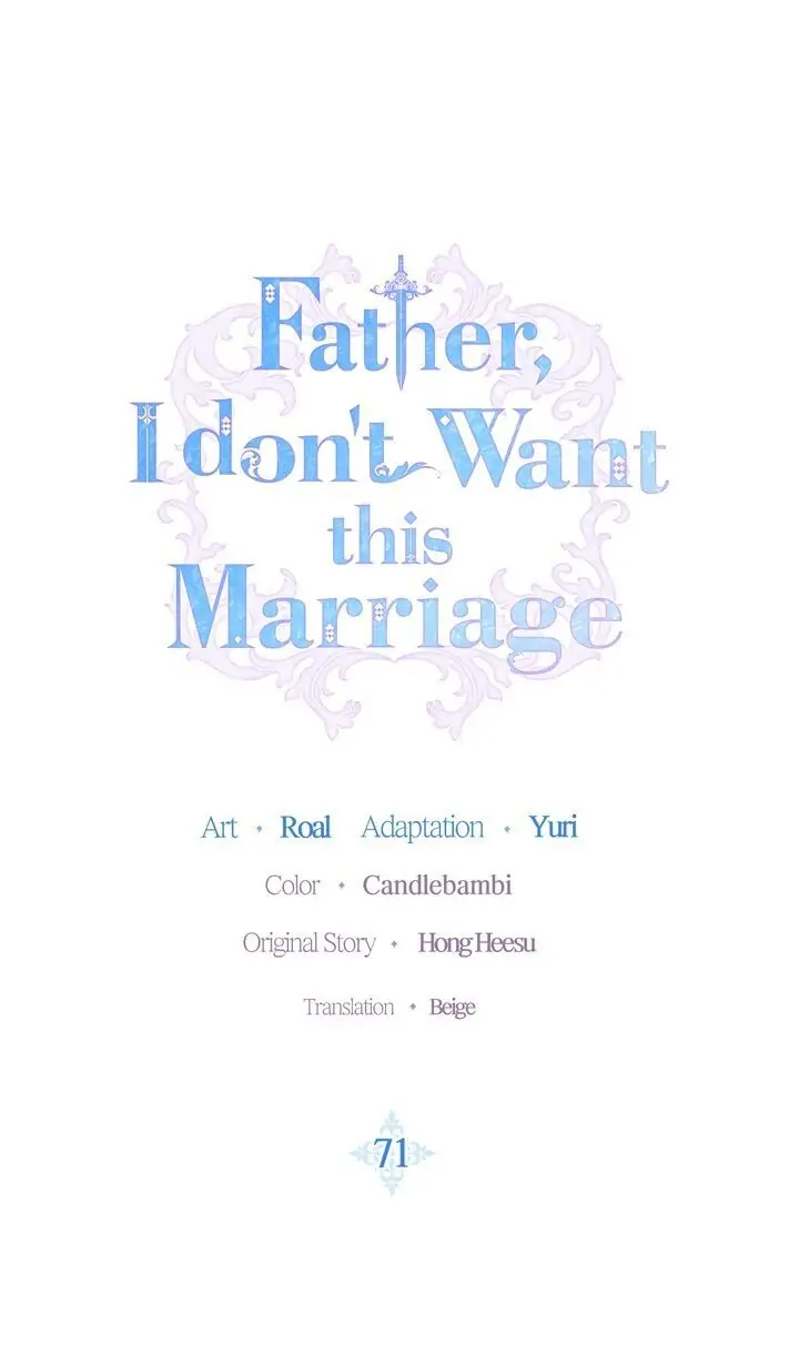 Father, I Don’t Want to Get Married! Chapter 71 page 0
