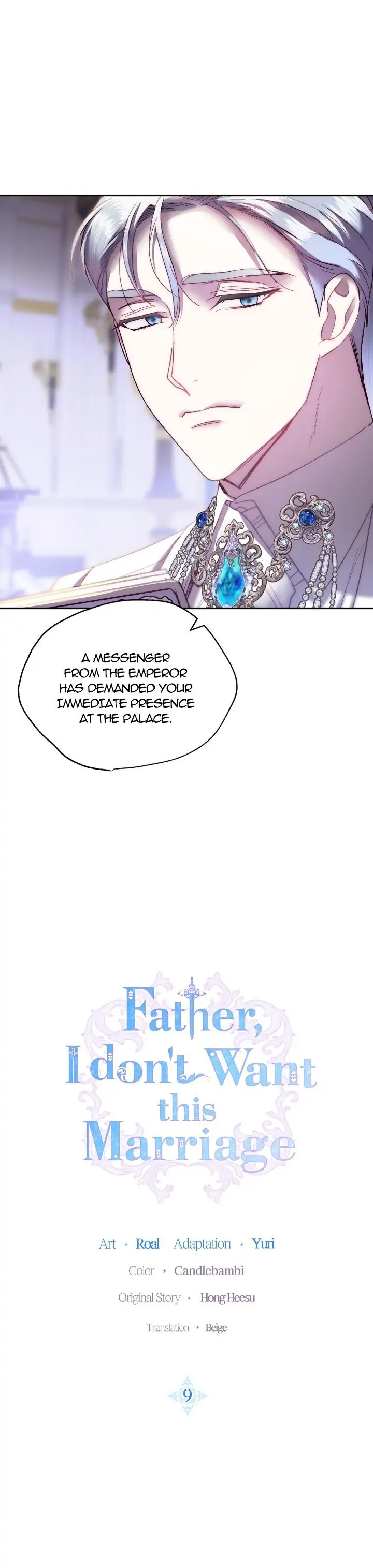 Father, I Don’t Want to Get Married! Chapter 9 page 1