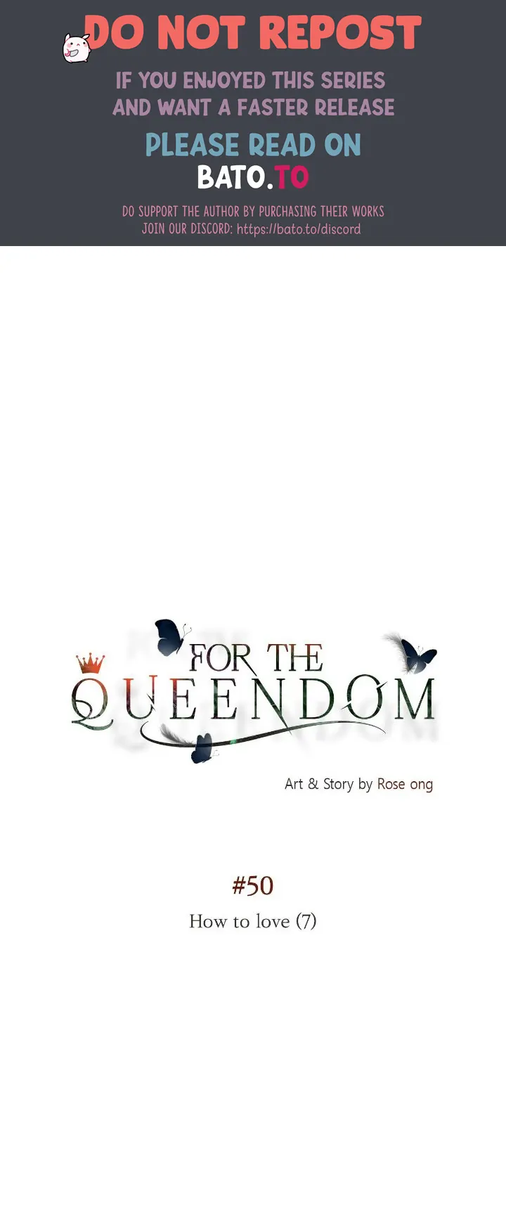 For The Queendom Chapter 50 page 0