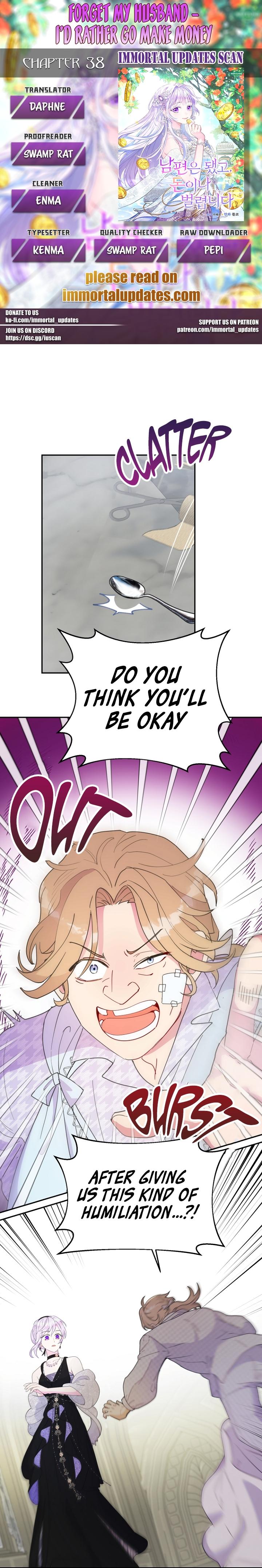 Forget My Husband, I’ll Go Make Money Chapter 38 page 0
