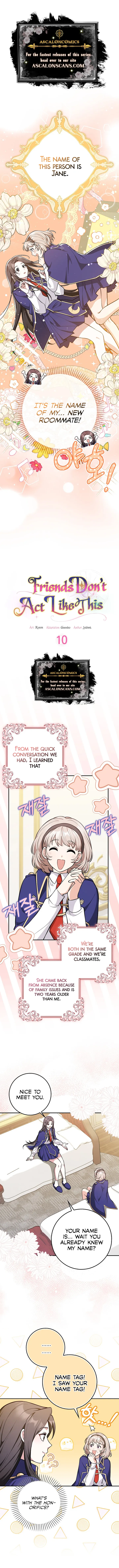 Friends Shouldn’t Act This Way Chapter 10 page 1