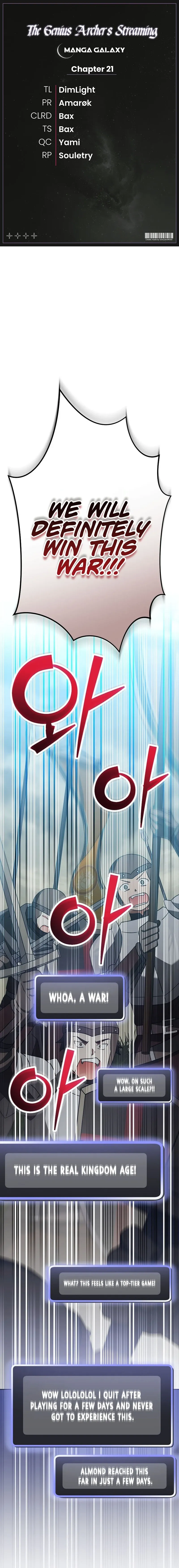 Genius Archer’s Streaming Chapter 21 page 0