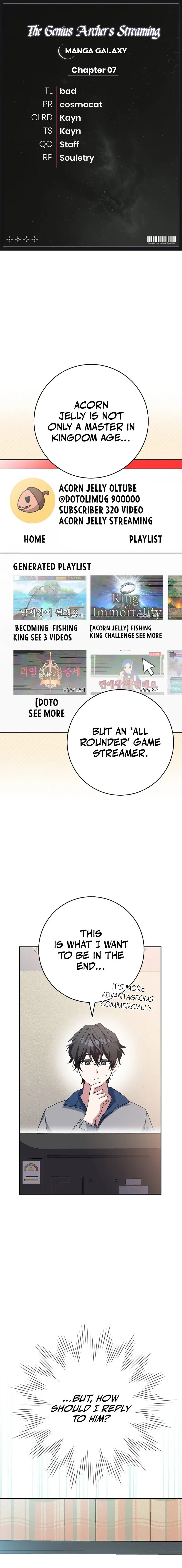 Genius Archer’s Streaming Chapter 7 page 0