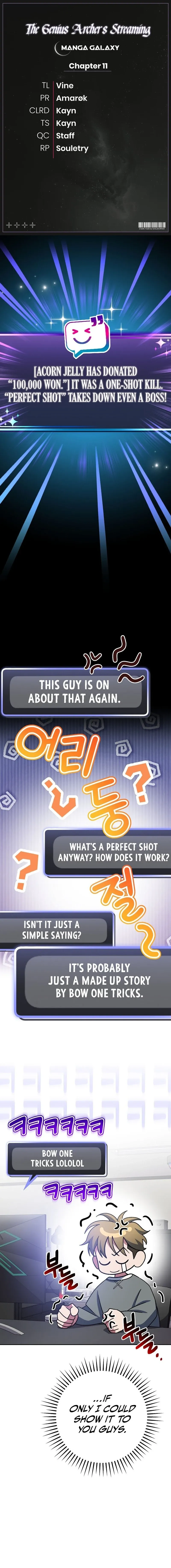 Genius Archer’s Streaming Chapter 9 page 0