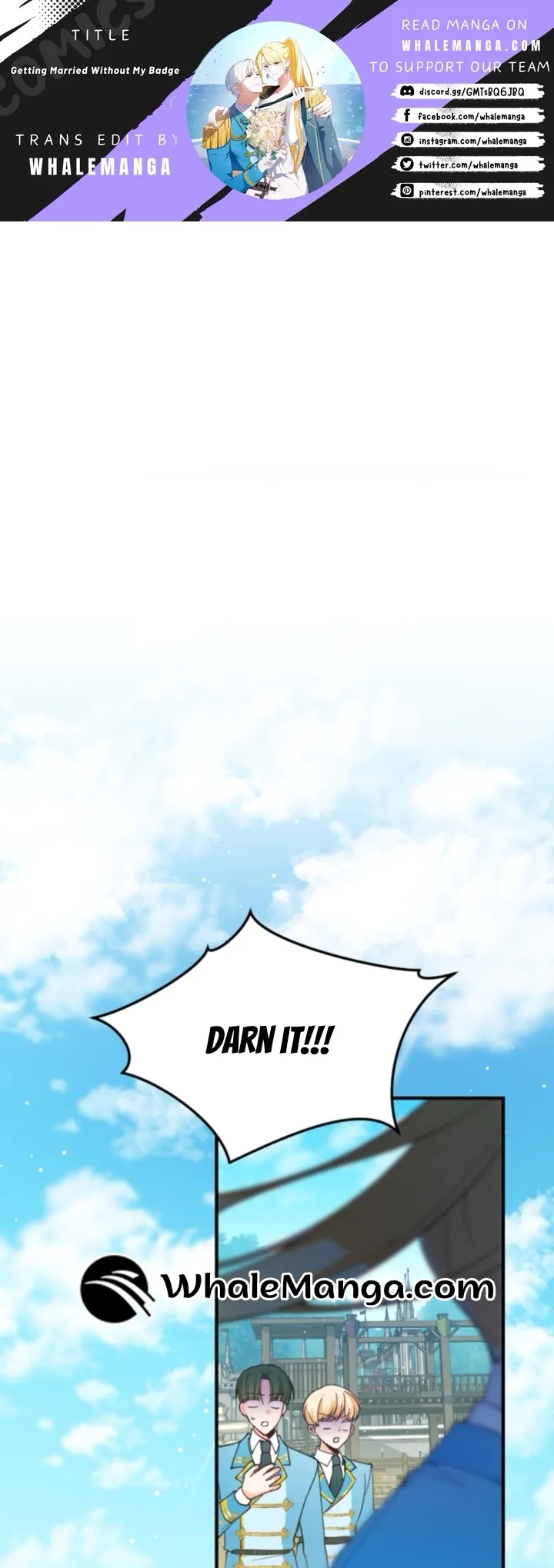 Getting Married Without My Badge Chapter 1 page 0