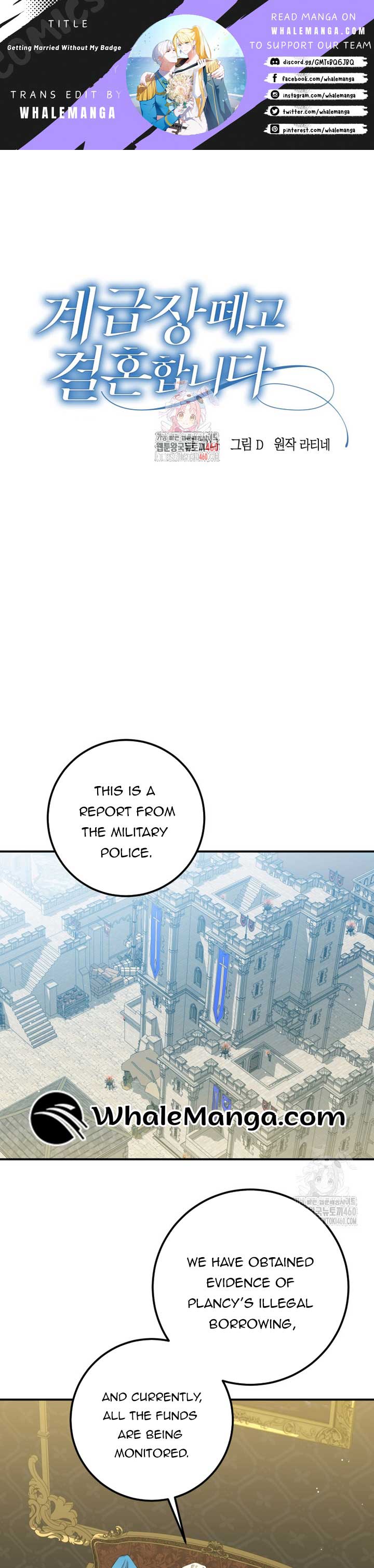Getting Married Without My Badge Chapter 16 page 0