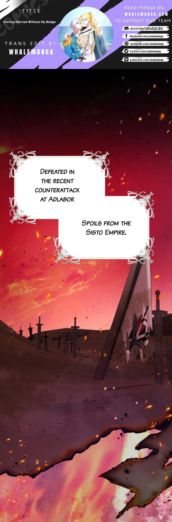 Getting Married Without My Badge Chapter 25 page 0